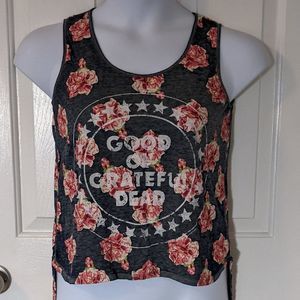 Good Ol Grateful Dead Crop Hi/Lo Top - M